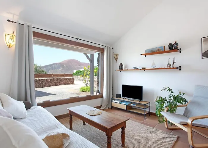 בית נופש Casa Al Volcan De לאחארס